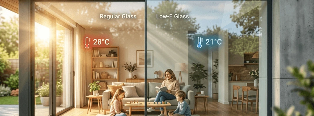 Read more about the article Low-E Glass Explained: Benefits, Types, Energy Efficiency & Applications
