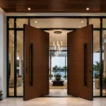 Double Pivot Impact Door System