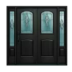 Fiberglass Impact Door with Sidelights South Florida