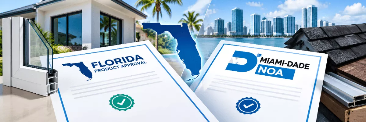 Florida Product Approval vs. Miami-Dade NOA The Difference
