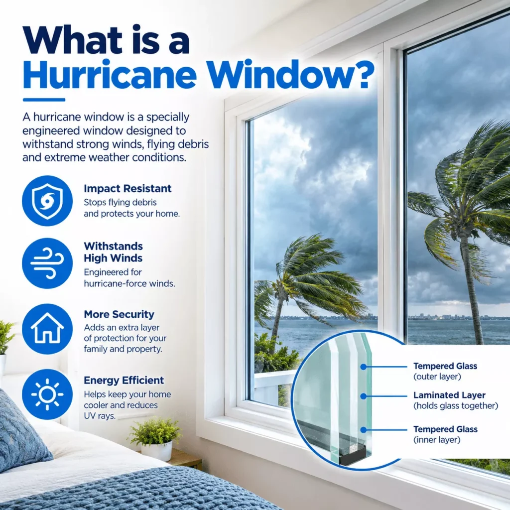 What is hurricane window?