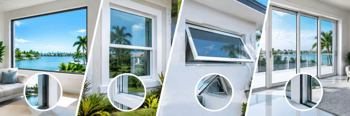 types of impact windows South Florida