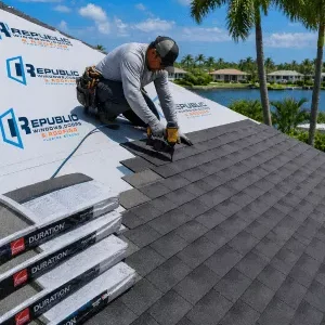 shingle roof replacement in South FL